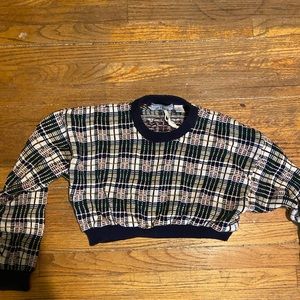 Urban Outfitter Renewal Vintage Cropped Sweater